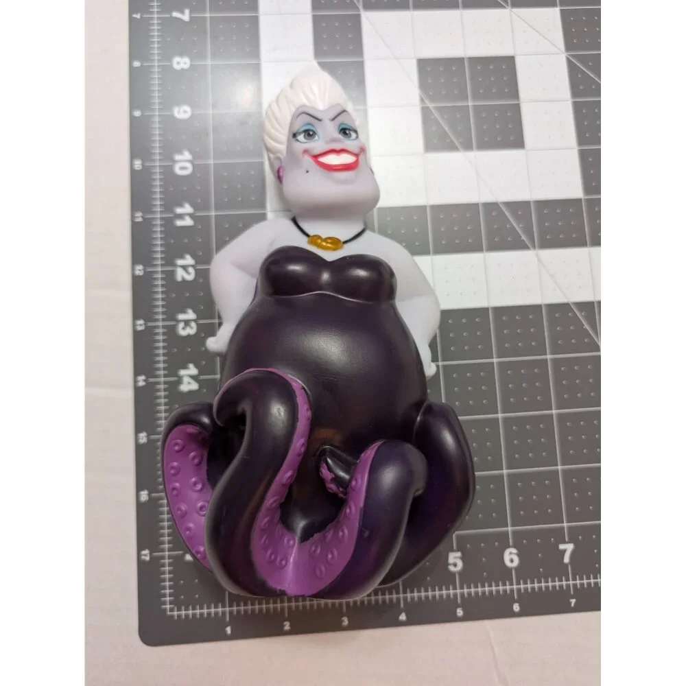 Disney Store Little Mermaid Ursula Hard Plastic‎ Figure Toy 8 in